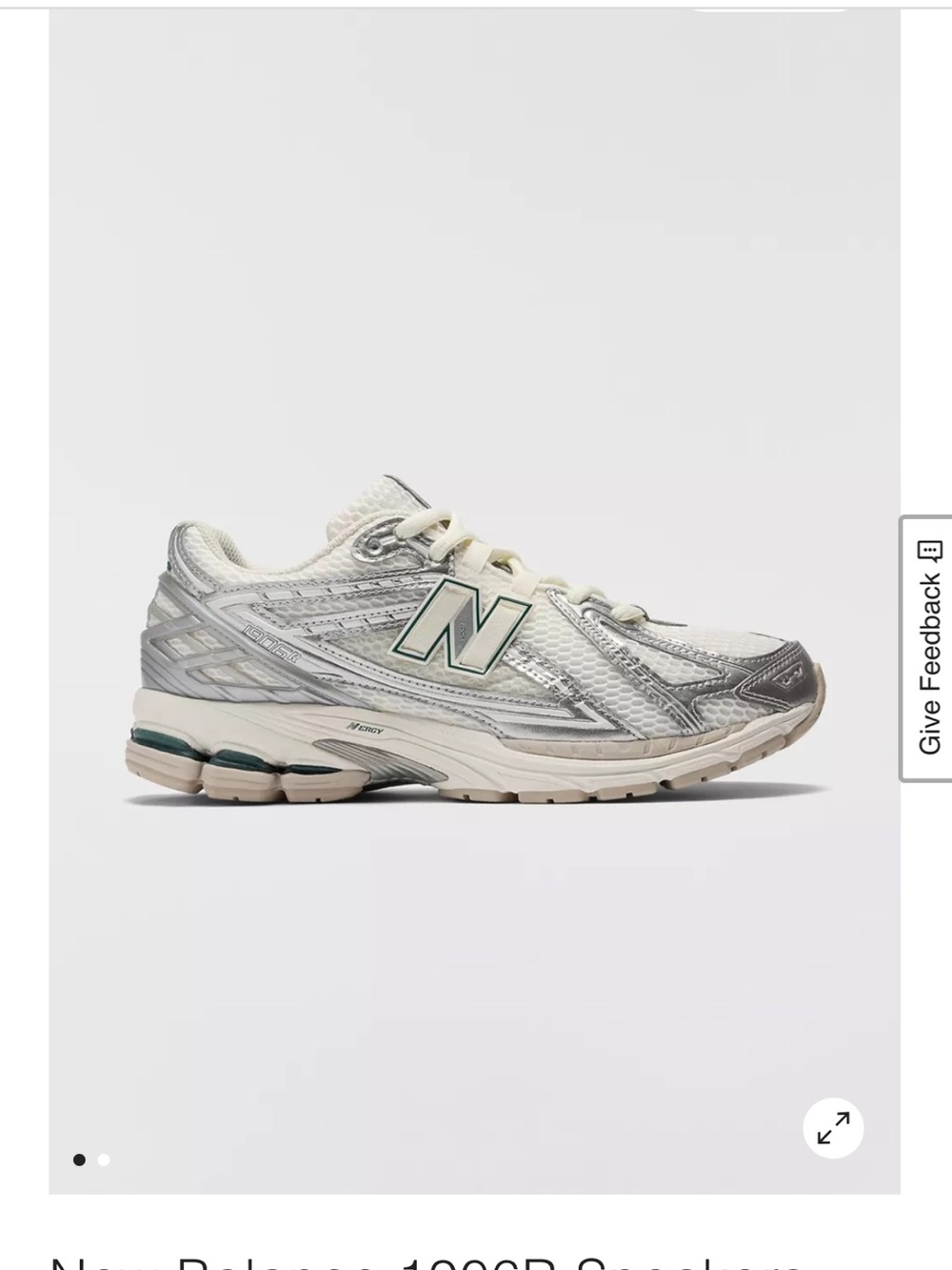 New Balance Pre-Distressed 1906R Women's Silver Athletic Shoes